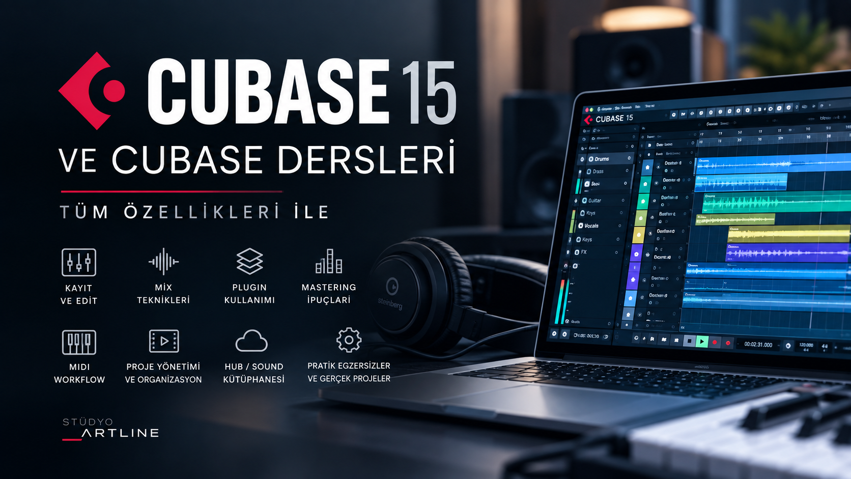 Steinberg Cubase Pro 15 – Tüm Özellikleriyle Detaylı İnceleme Ve Kullanım Dersleri Steinberg Cubase Pro 15 – Tüm Özellikleriyle Detaylı İnceleme Ve Kullanım Dersleri